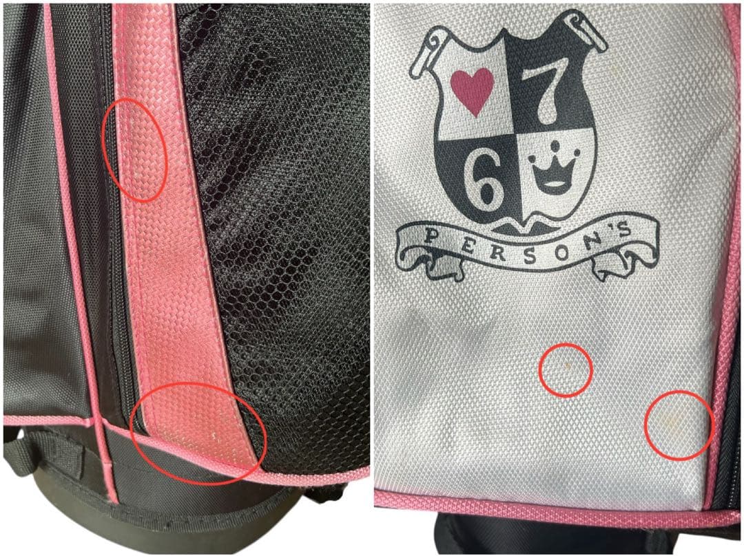 ハーフキャディバッグ PERSON'S