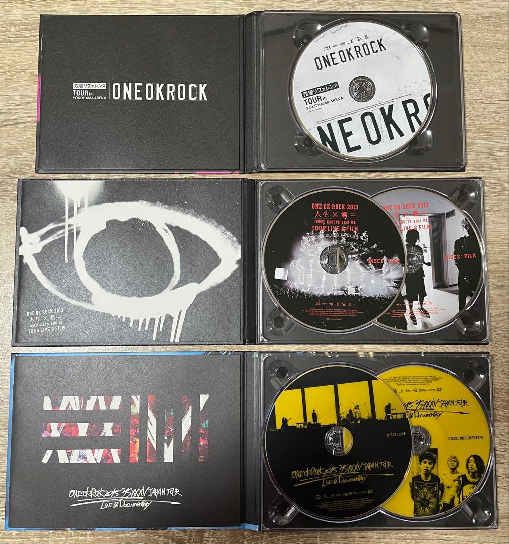 ONE OK ROCK アルバム&DVD&Blu-ray 8点セット