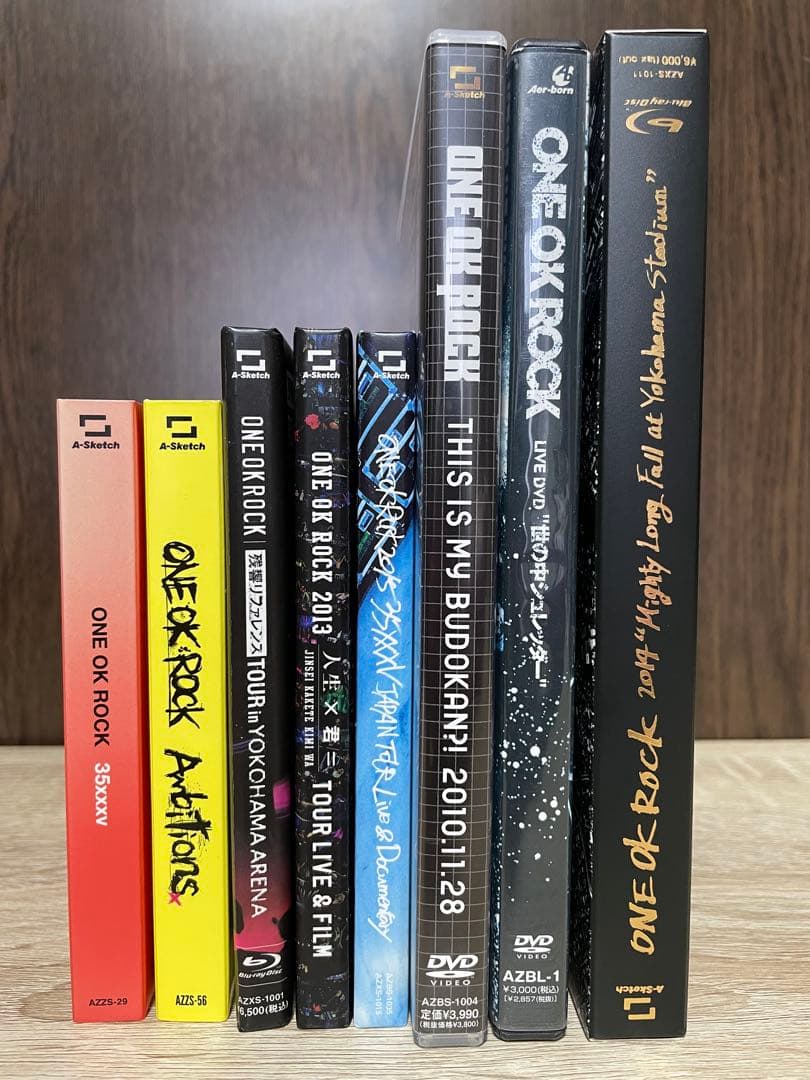 ONE OK ROCK アルバム&DVD&Blu-ray 8点セット