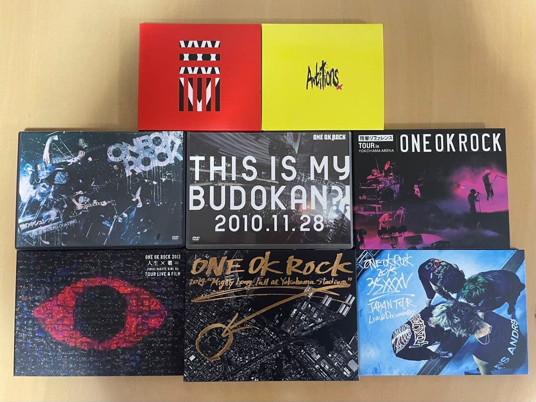 ONE OK ROCK アルバム&DVD&Blu-ray 8点セット