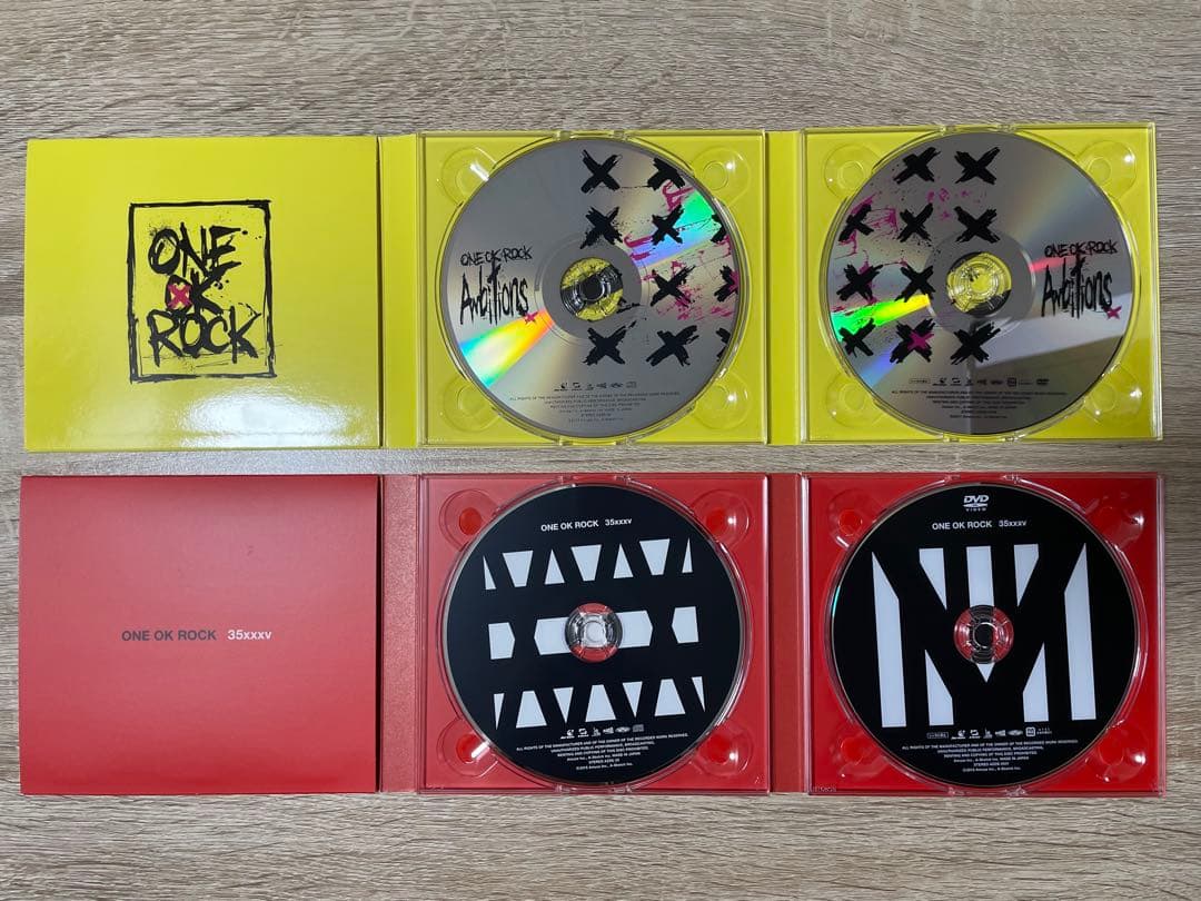 ONE OK ROCK アルバム&DVD&Blu-ray 8点セット