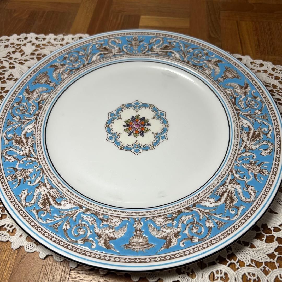 ウェッジウッド フロレンティーン ターコイズ 27cm プレート 6枚