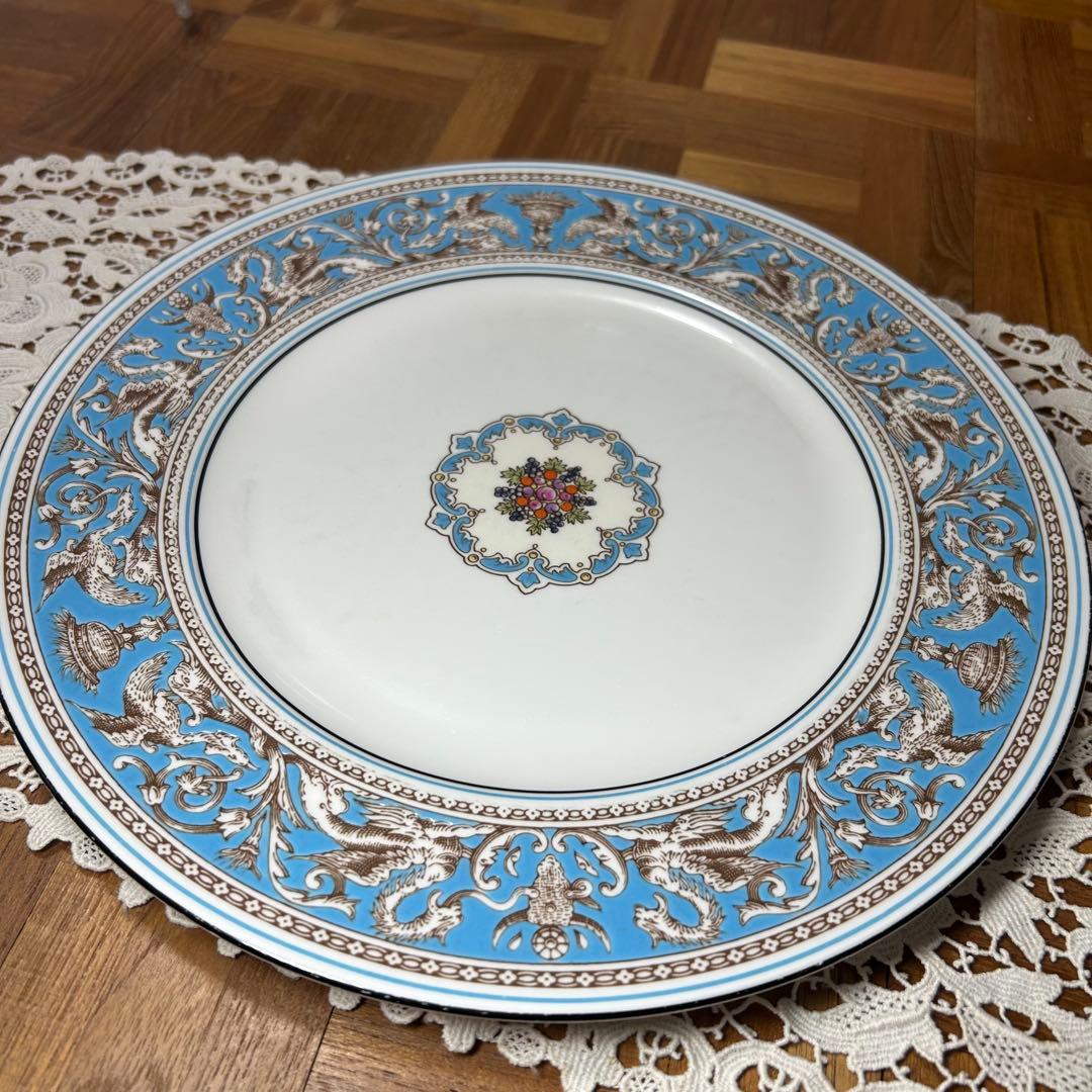 ウェッジウッド フロレンティーン ターコイズ 27cm プレート 6枚