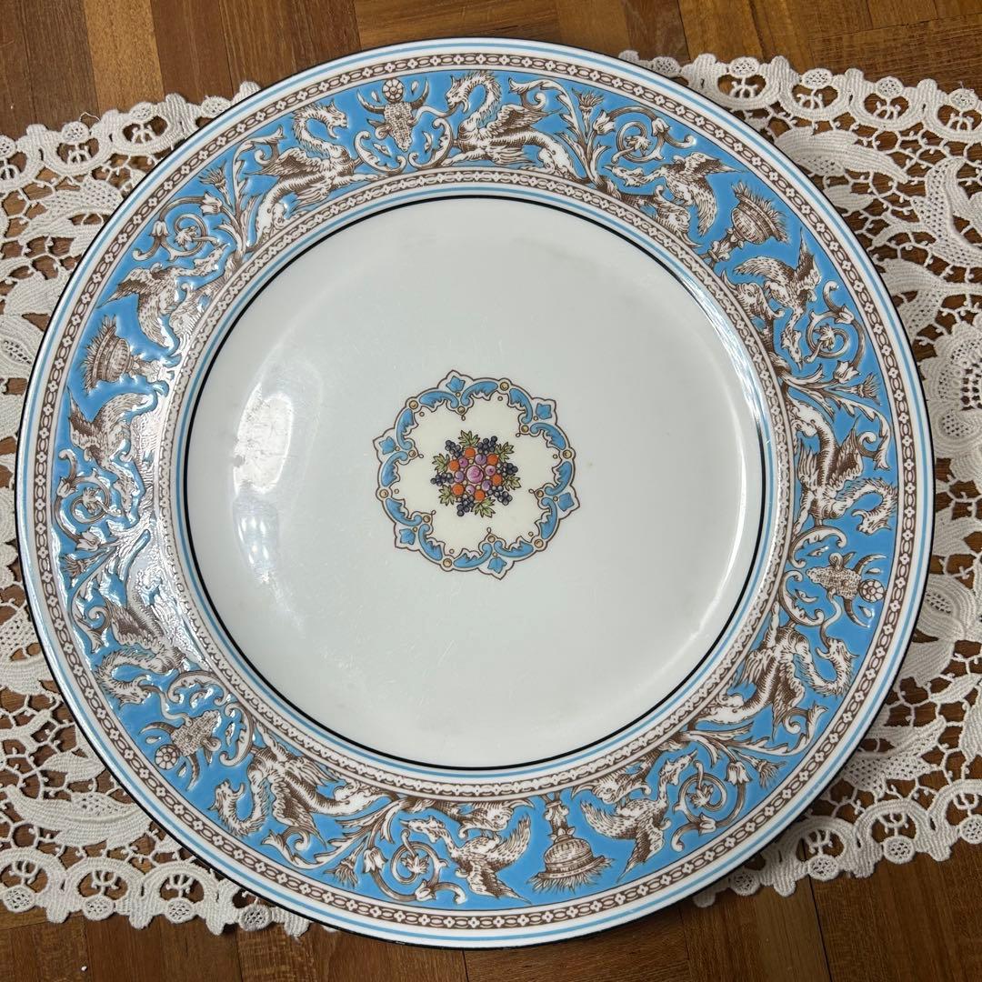 ウェッジウッド フロレンティーン ターコイズ 27cm プレート 6枚