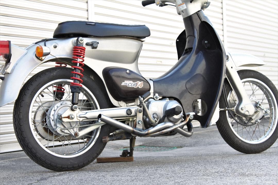 ☆新品☆スーパーカブ５０　７０　９０　リトルカブ　ショートウェイブ管マフラー