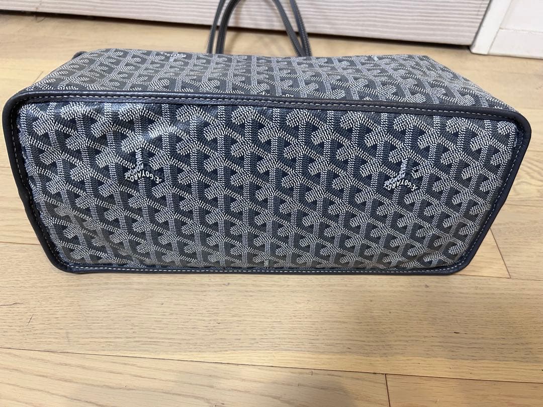 【購入証明書あり】ゴヤール アンジュPM リバーシブル グレー