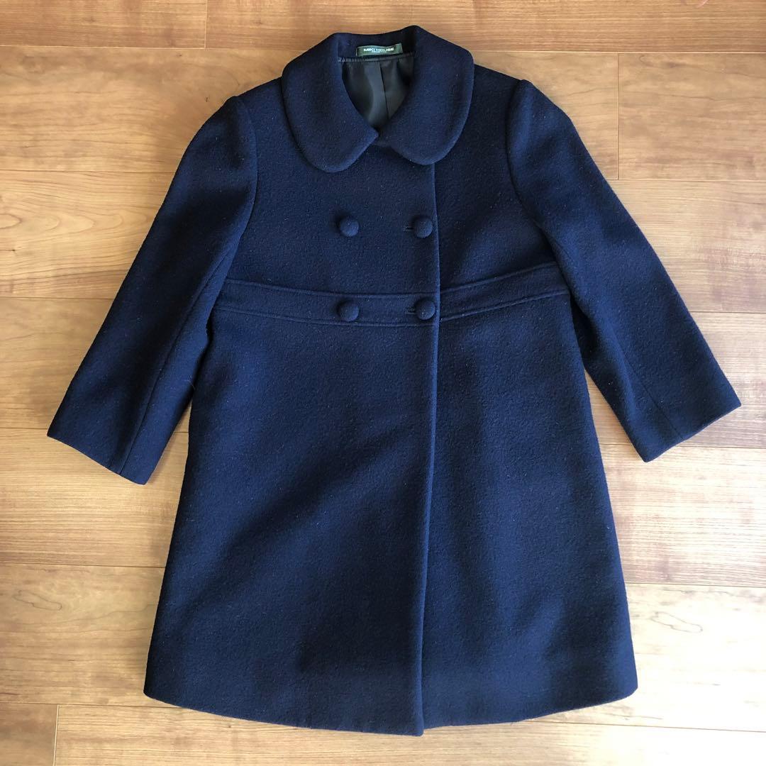 ミキハウス　MIKI HOUSE 120cm ウールコート お受験　フォーマル