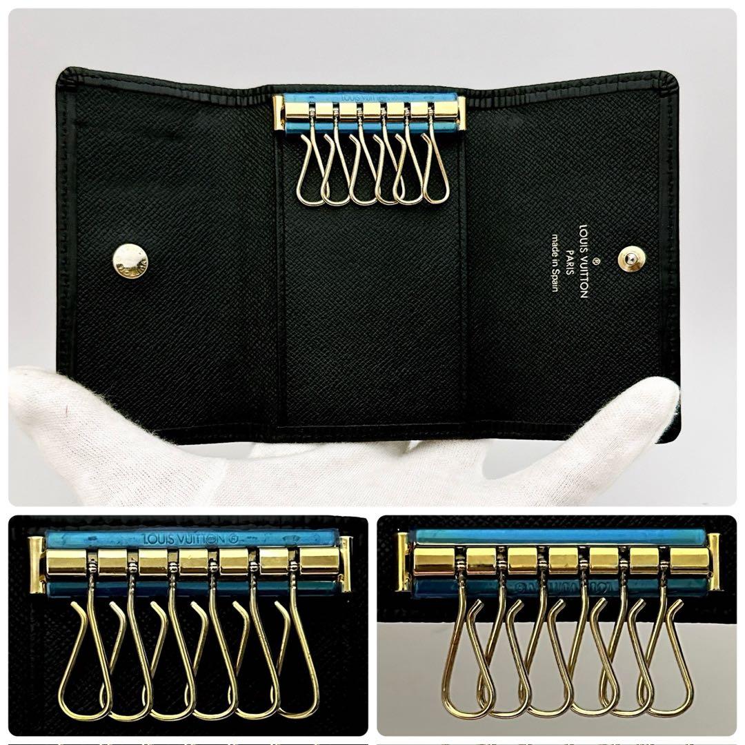 ルイヴィトン　ミュルティクレ　キーケース　6連　エピ　ブラック　黒　ノワール