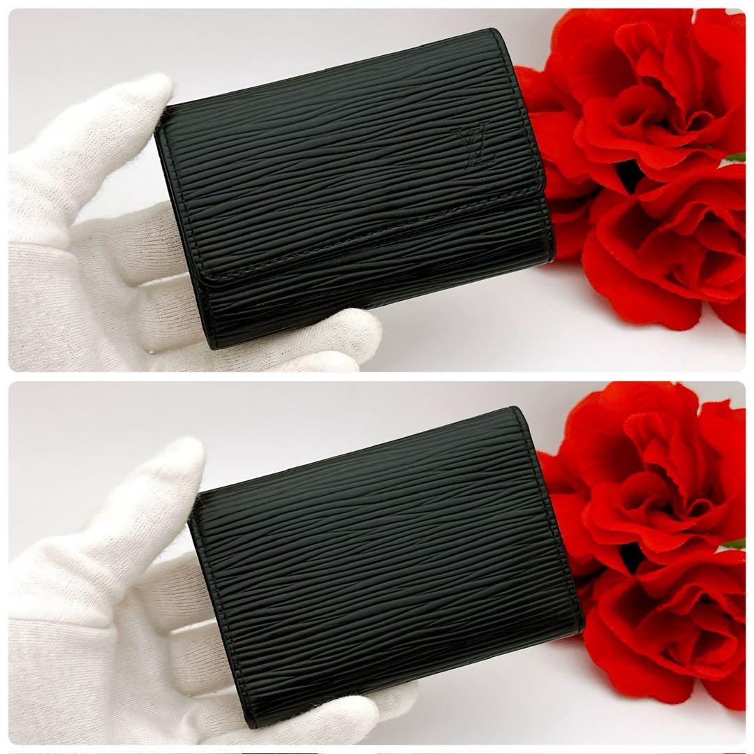 ルイヴィトン　ミュルティクレ　キーケース　6連　エピ　ブラック　黒　ノワール