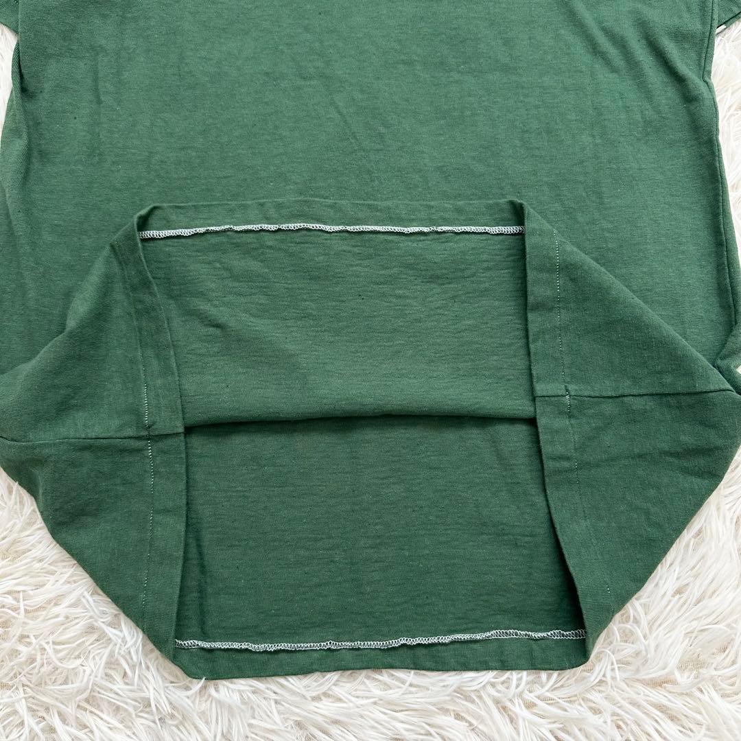 マディソンブルー 22AW ハッピープラスストア別注 Hello Tシャツ 緑