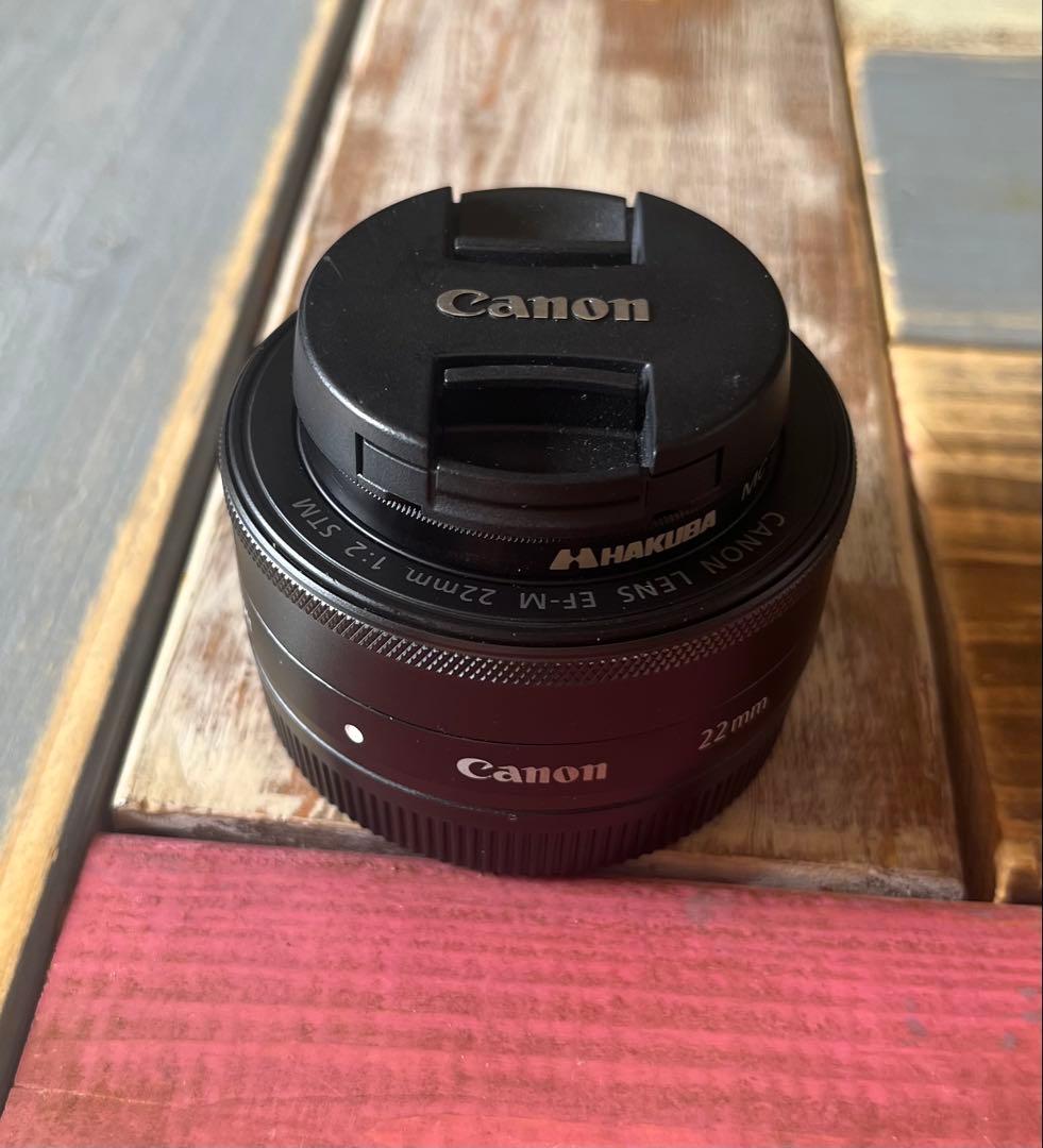Canon EF-M 22mm F2 STM パンケーキ 単焦点 EOS M