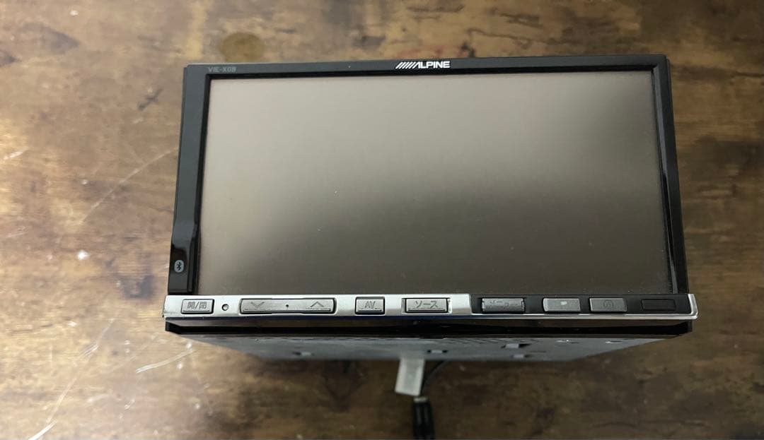 ALPINE VIE-X08地図2014年アルパインのリアカメラ