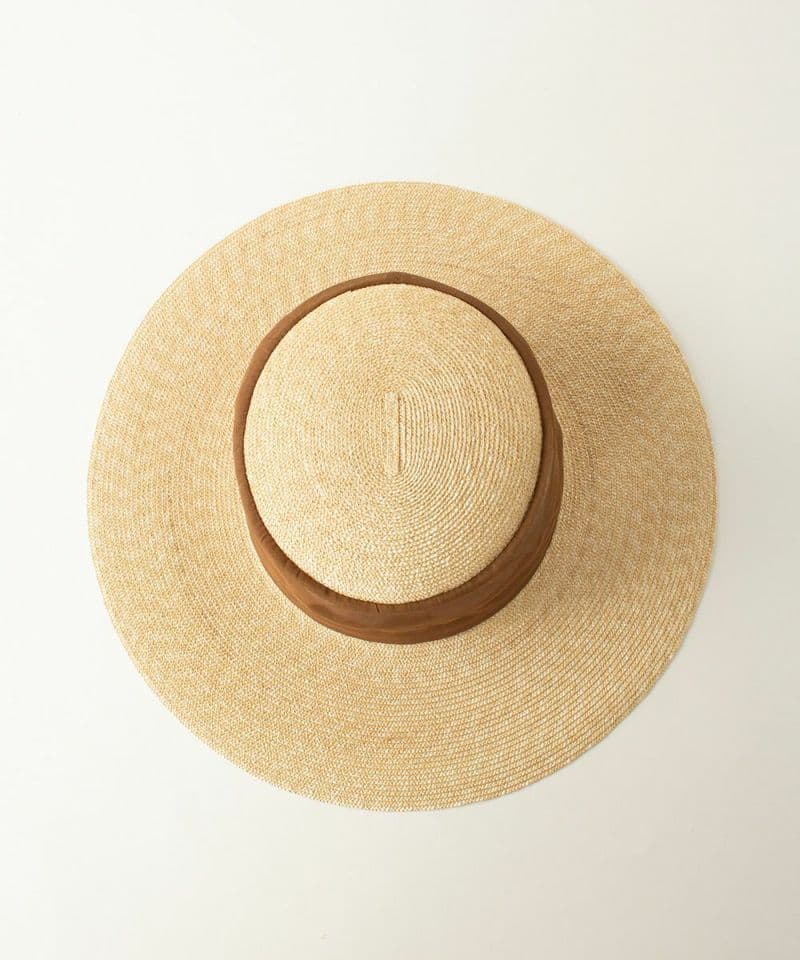 tocit　トチエット　sheer hat　ブラウン