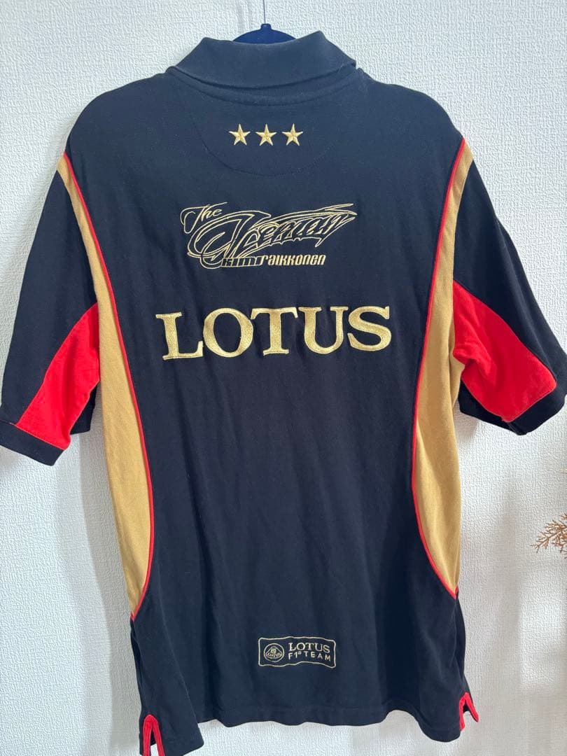 【大幅値下げ】【美品・希少・キャップ付】Lotus F1 ポロシャツ キャップ