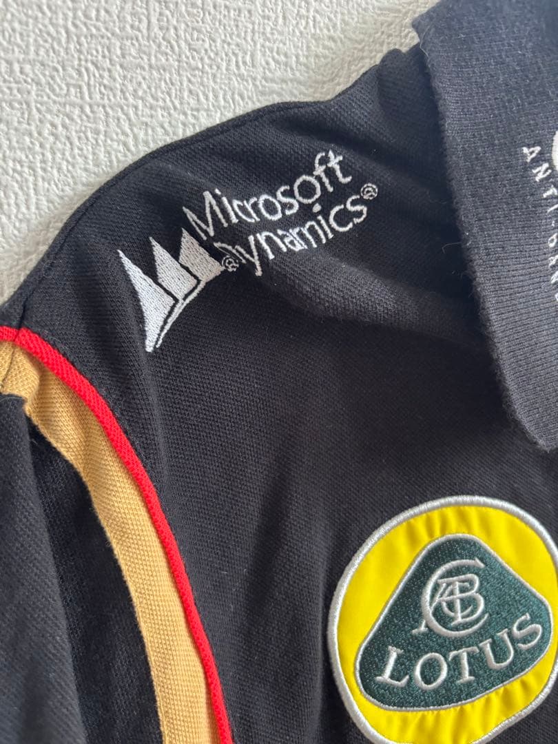 【大幅値下げ】【美品・希少・キャップ付】Lotus F1 ポロシャツ キャップ
