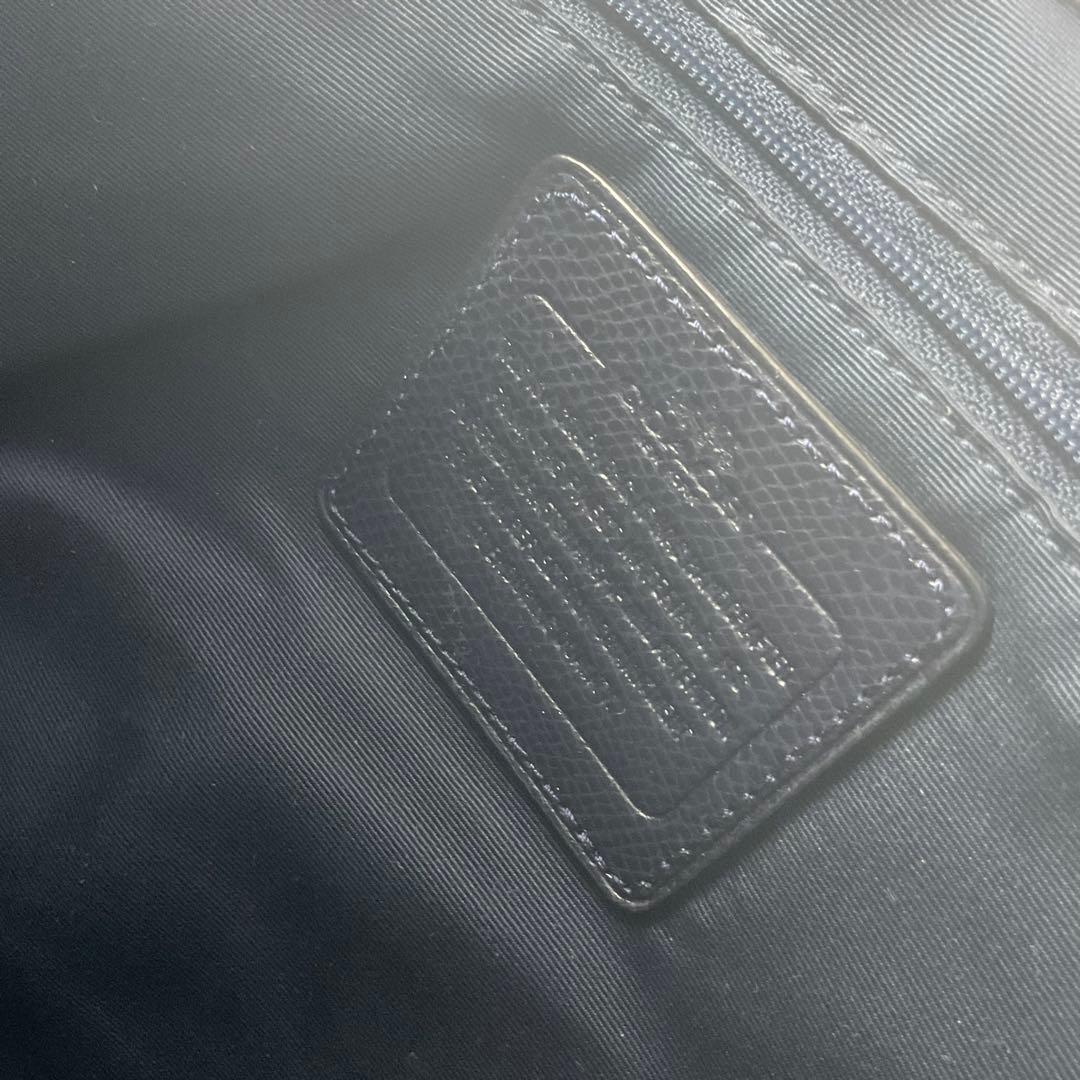 【美品】COACH トートバッグ ブラック レザー A4収納可