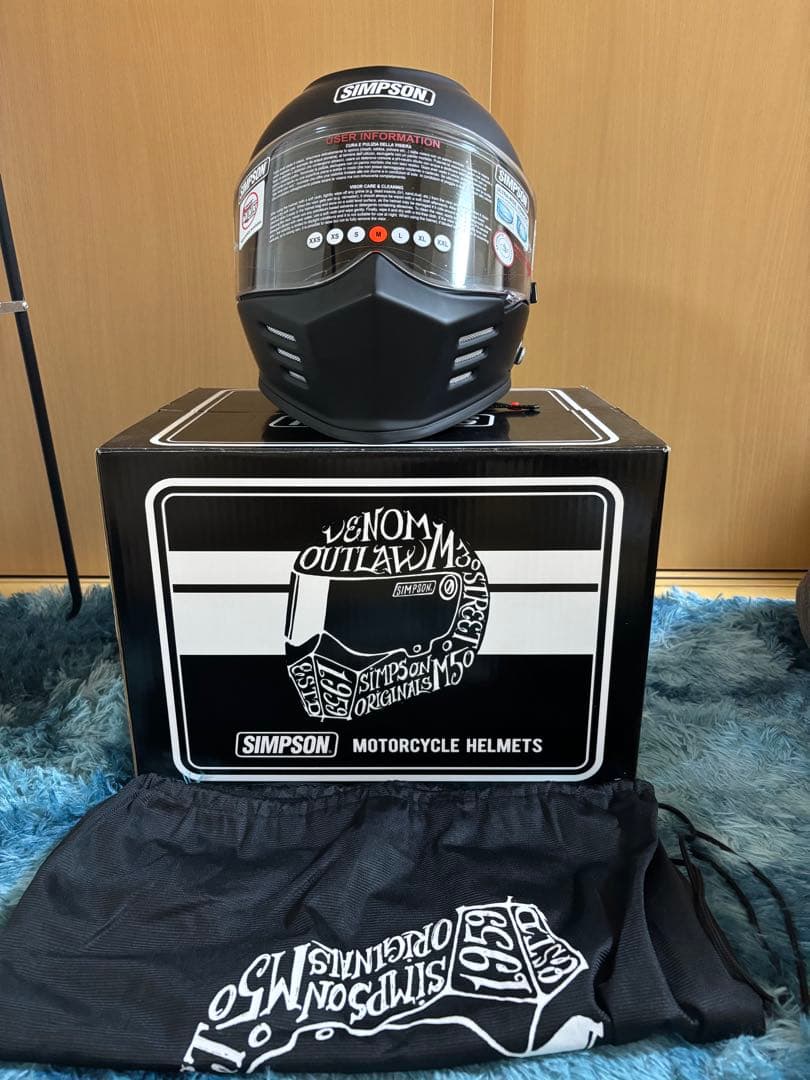 SIMSON VENOM OUTLAW フルフェイスヘルメット