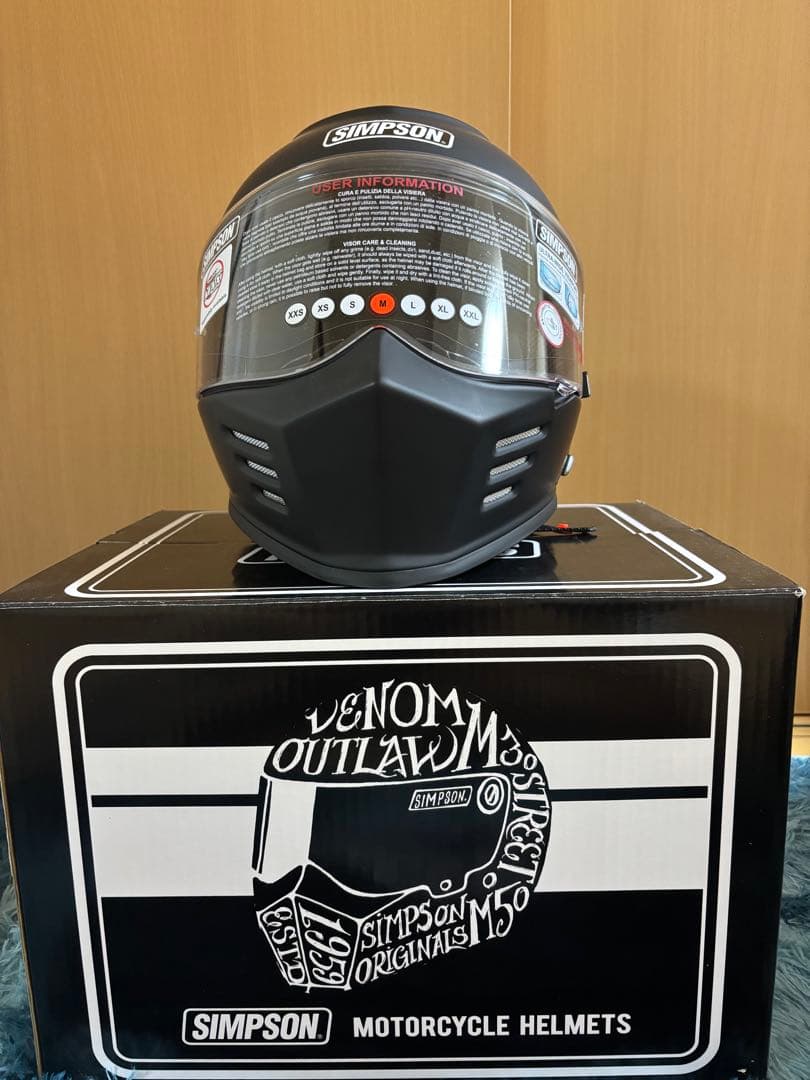SIMSON VENOM OUTLAW フルフェイスヘルメット