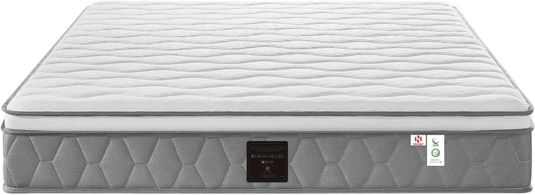 マットレス ダブル 極厚26cm 高反発 高密度ウレタン ポケットコイル式