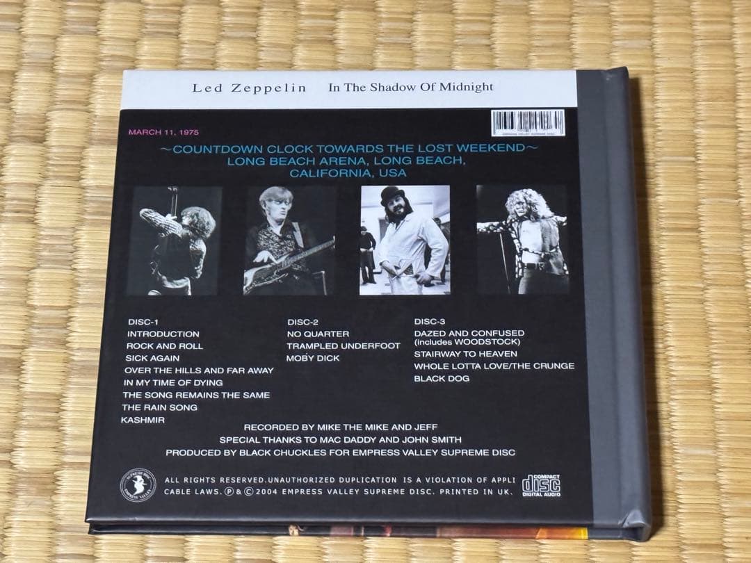 洋楽 Led Zeppelin In The Shadow Of Midnight