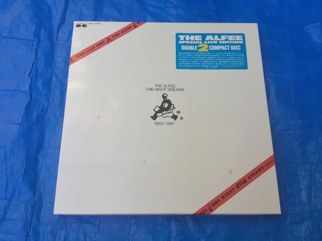 THE ALFEE ONE NIGHT DREAMS 予約者限定CD2枚組BOX