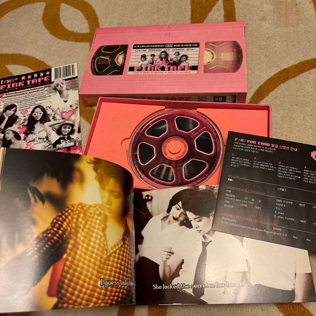 f(x) Pink tape 韓国輸入盤　アルバム