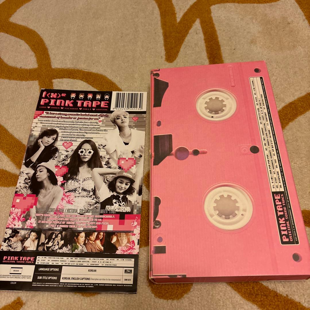 f(x) Pink tape 韓国輸入盤　アルバム