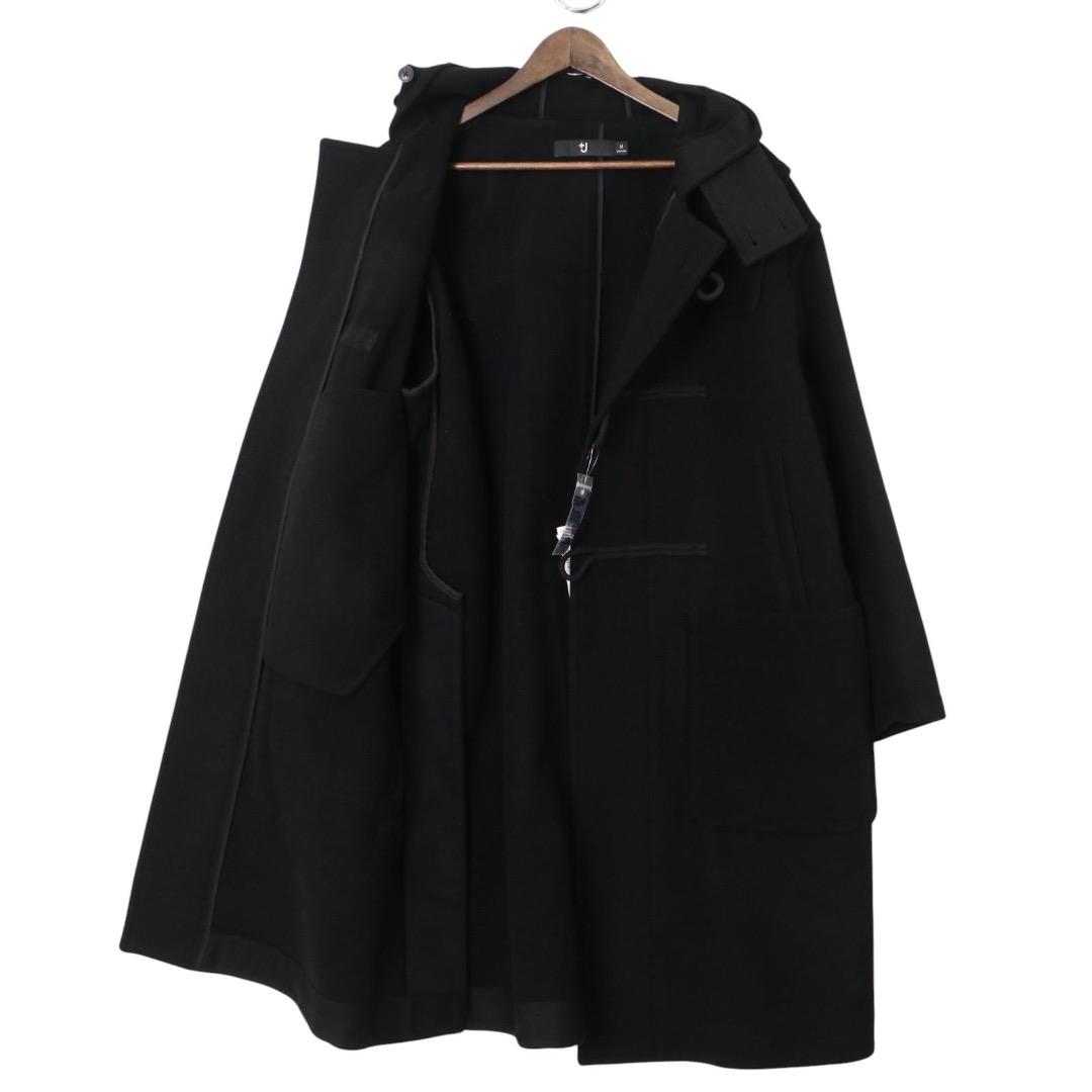 【新品✨タグ付き】UNIQLO+J ウールオーバーサイズダッフルコート 黒 M