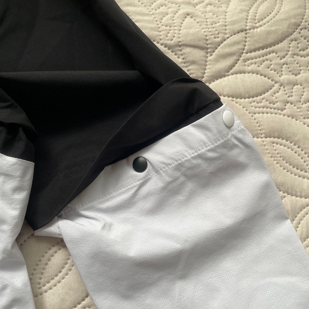 【みぃ 様】Taylor Made レインウエア 上下セット 黒／白 M