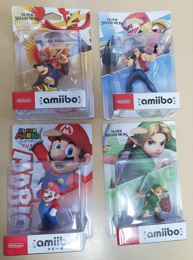 amiibo SUPER SMASH BROS 新品未開封
