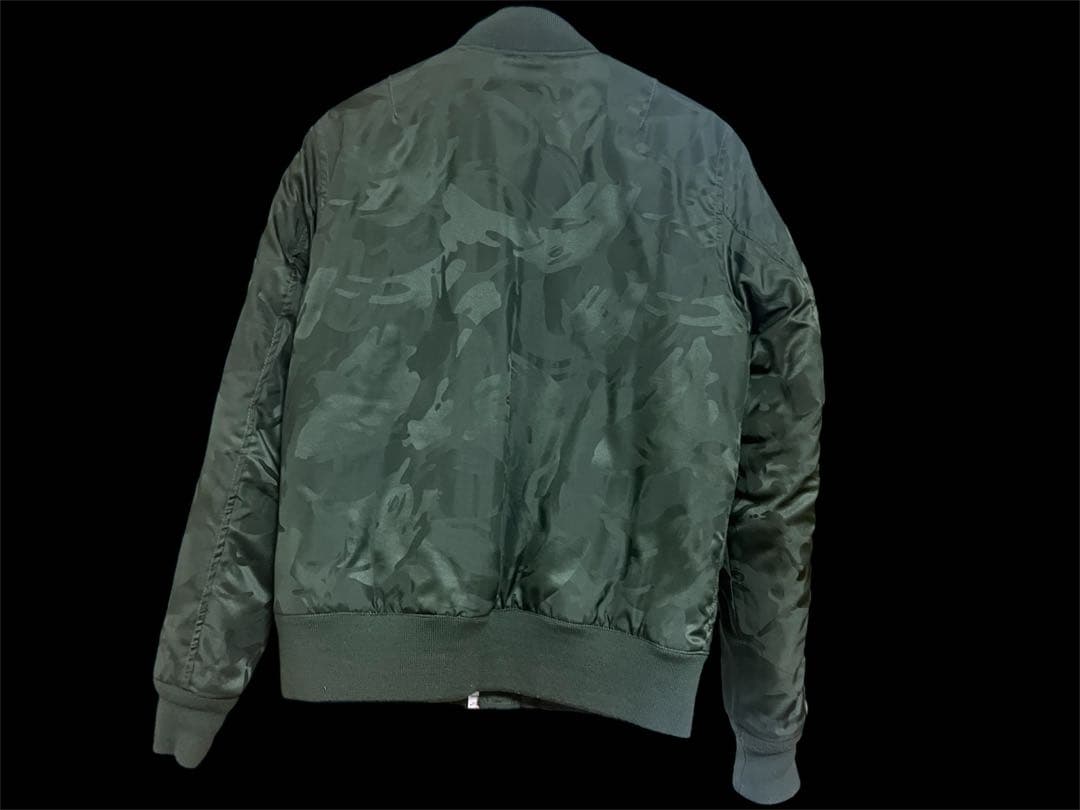 A BATHING APE MA-1ジャケット カモフラージュ