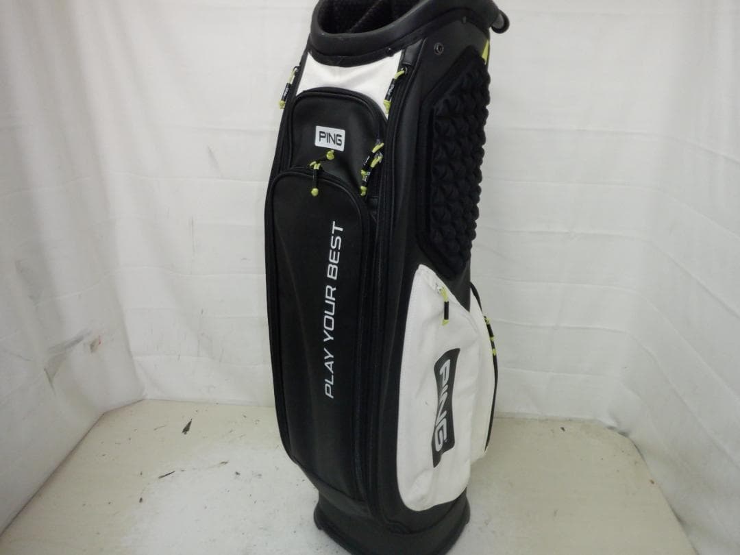 PING★ピン★9.0型★軽量★良品★カート(WH×BK)