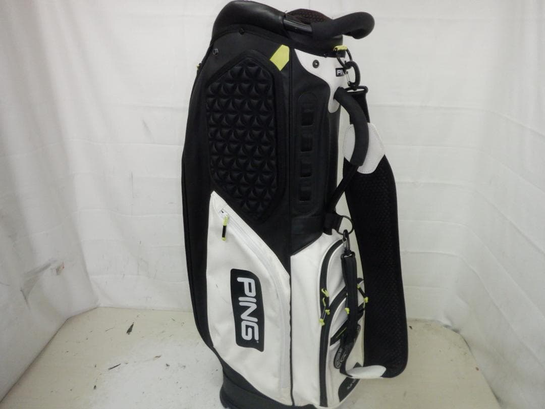 PING★ピン★9.0型★軽量★良品★カート(WH×BK)