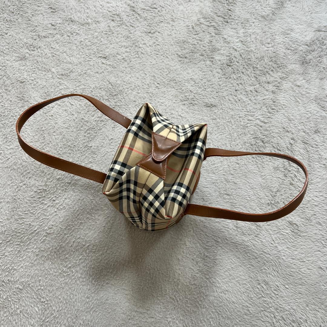 Burberrys バーバリー ノバチェック シャドーホース トートバッグ
