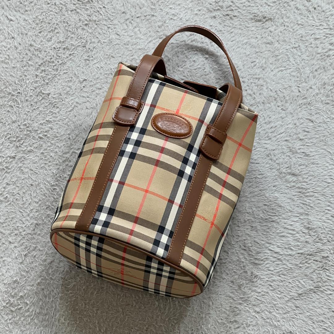 Burberrys バーバリー ノバチェック シャドーホース トートバッグ