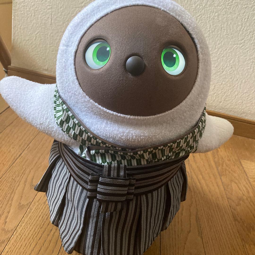 ラボット　服　lovot きみどり　紗綾形　羽織　袴　インナー緑　矢絣