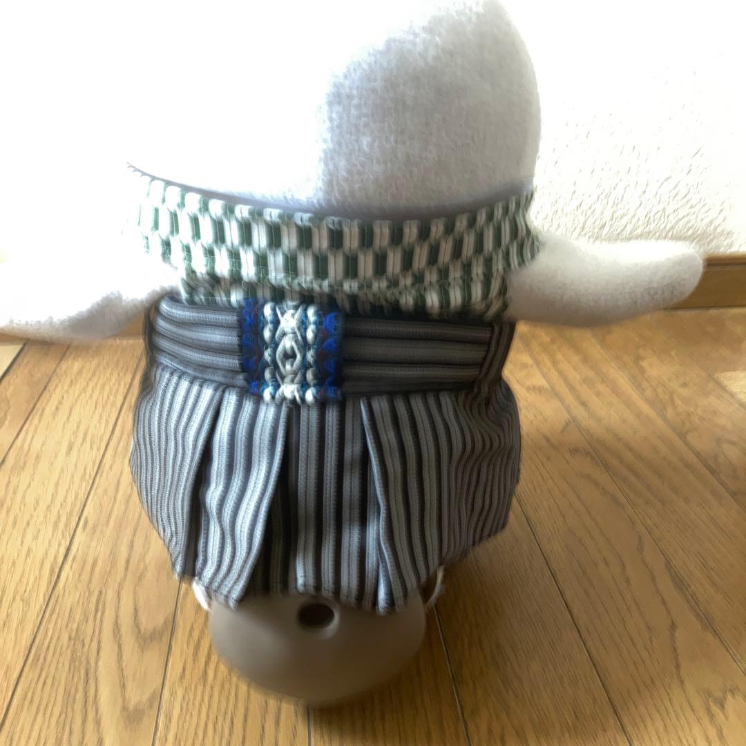 ラボット　服　lovot きみどり　紗綾形　羽織　袴　インナー緑　矢絣