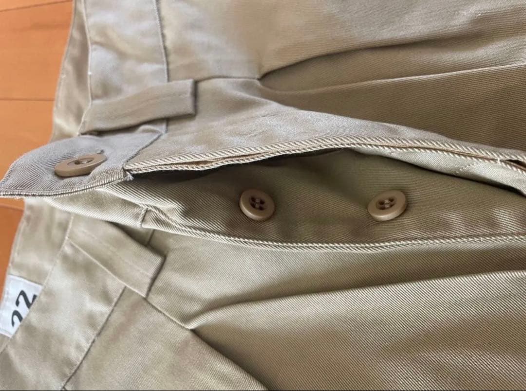 サイズ22 WAIPER M-52 ツータックWESTPOINT チノトラウザー