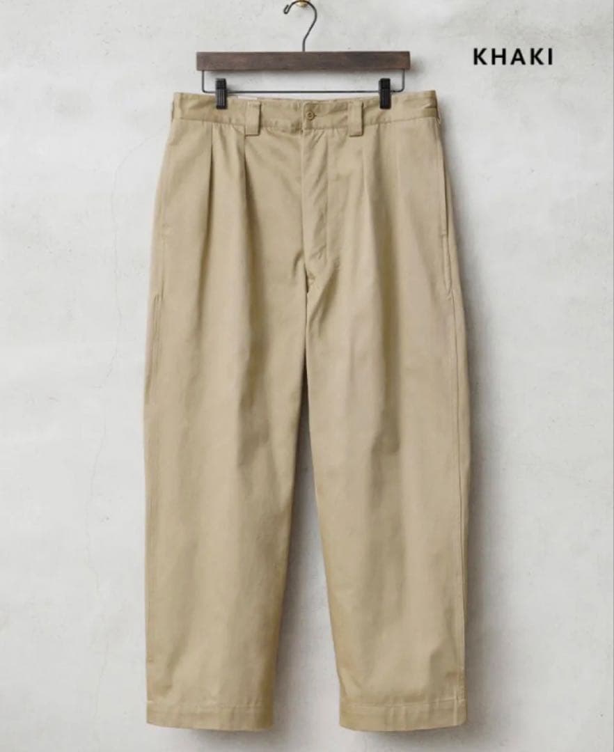 サイズ22 WAIPER M-52 ツータックWESTPOINT チノトラウザー