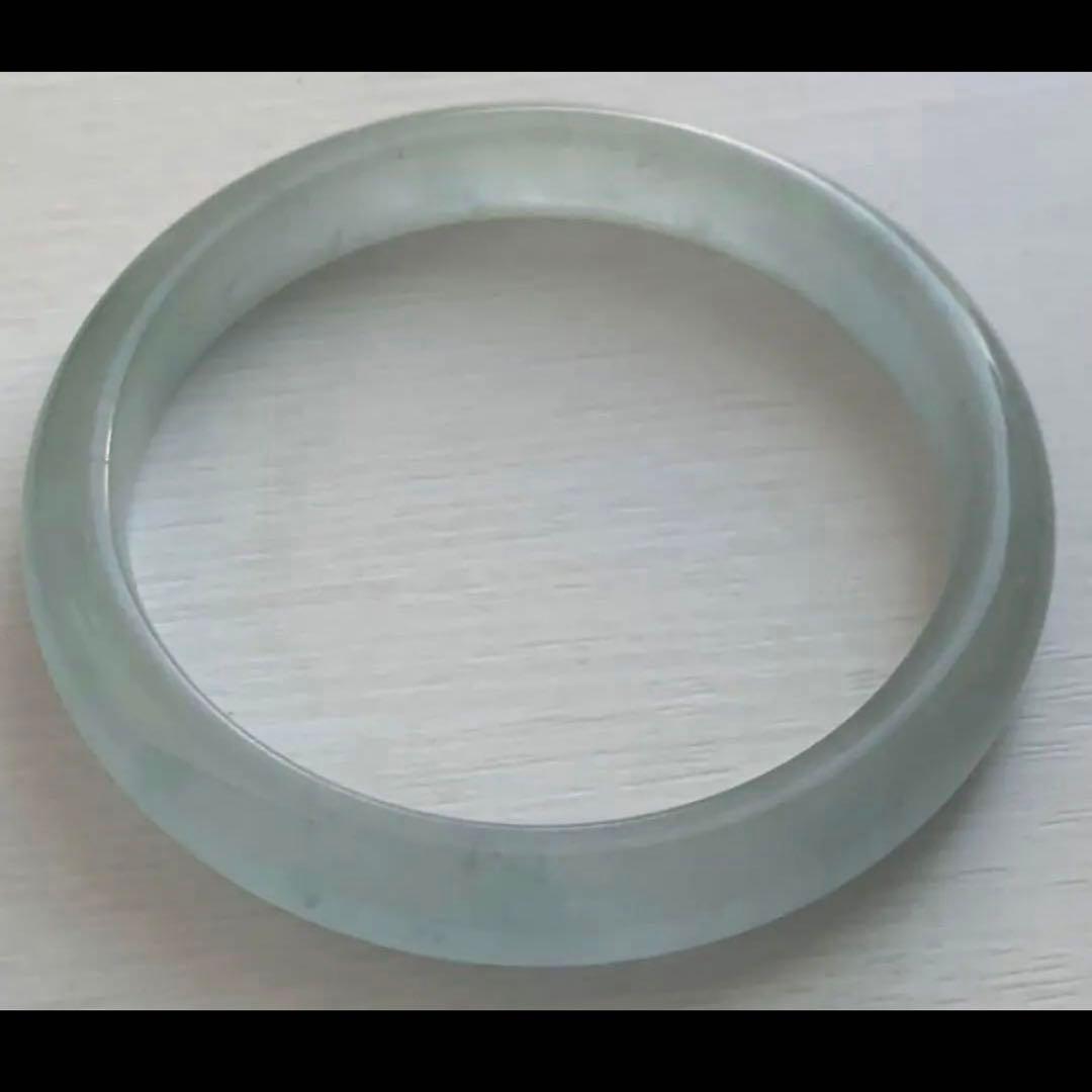 翡翠バングル　ヒスイ　飄花バングル　氷種翡翠バングル　緑色　天然石　アクセサリー