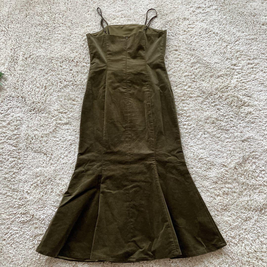 c【美品】レジャ ワンピース ドレス 結婚式 オケージョン パーティー