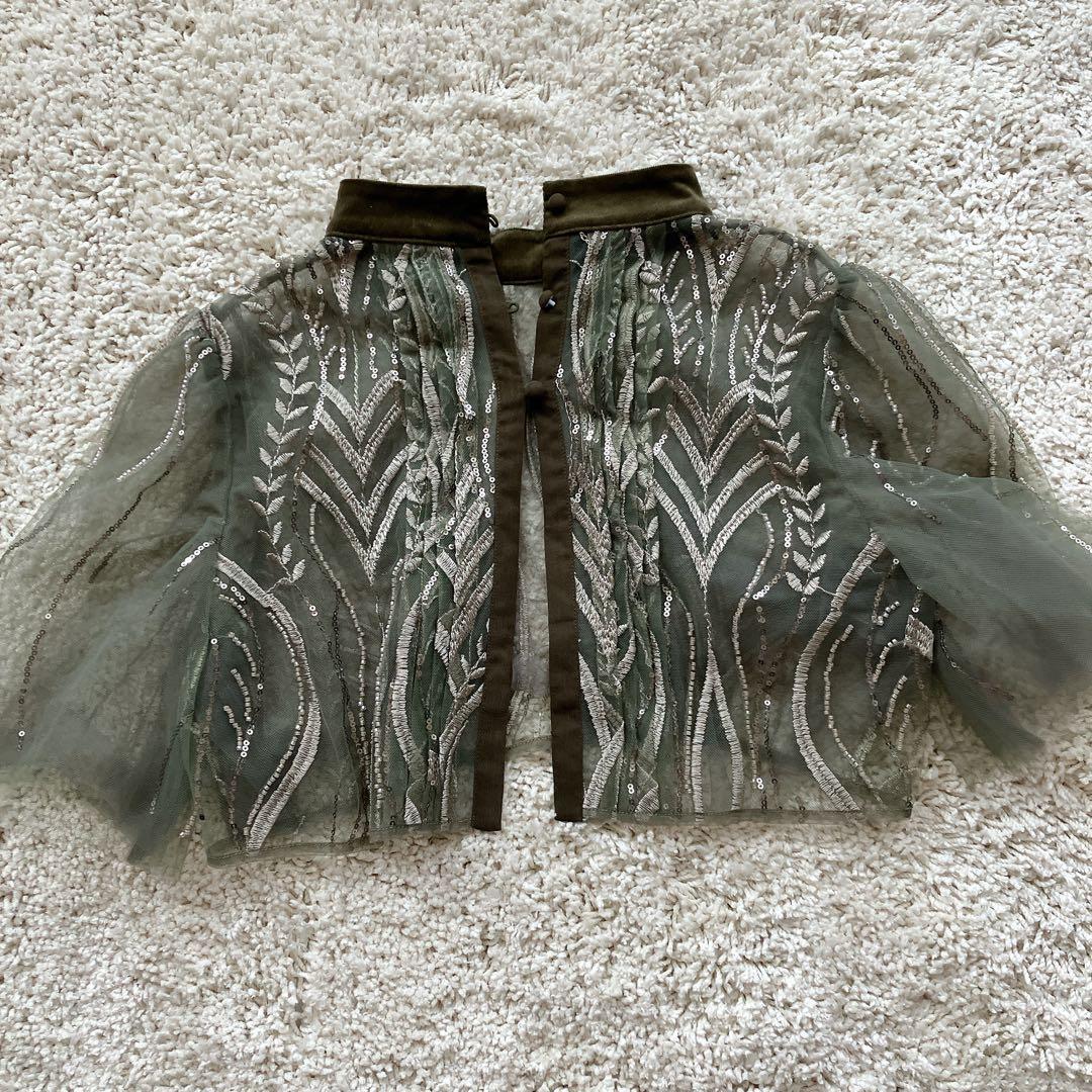 c【美品】レジャ ワンピース ドレス 結婚式 オケージョン パーティー