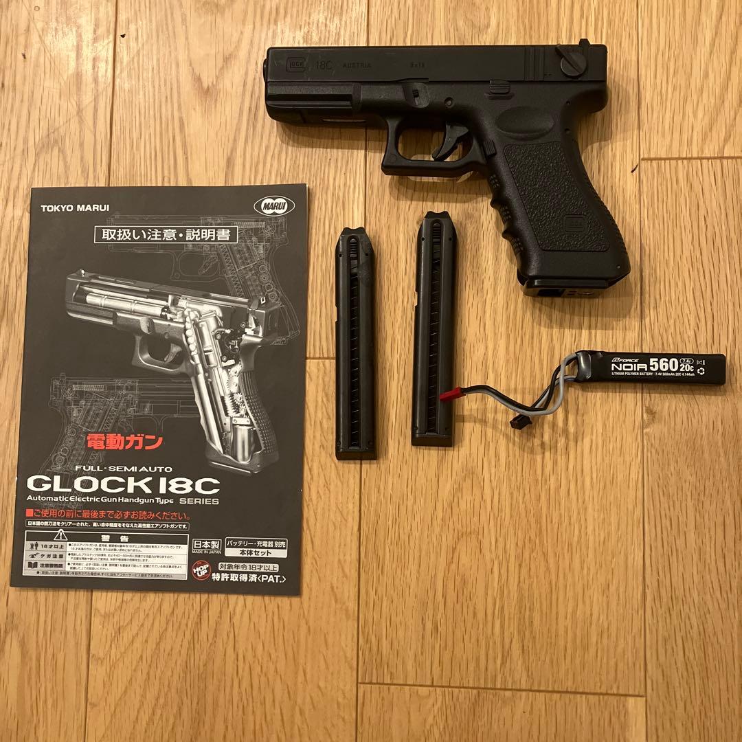 東京マルイ GLOCK 18C モデルガン ブラック