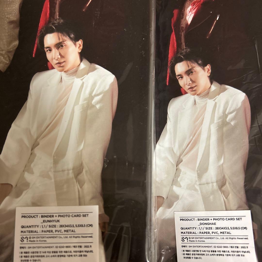 super junior THE ROAD バインダー トレカ ドンヘ ウニョク