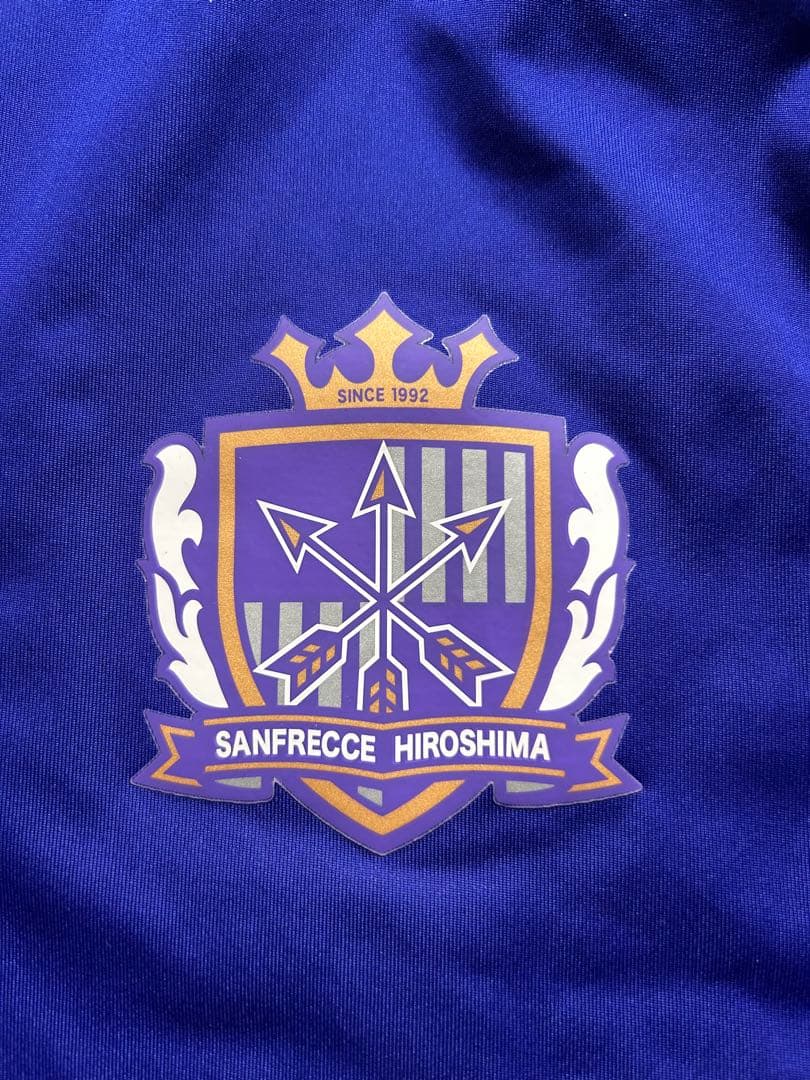 【Rimr】サンフレッチェ広島 Nike ハーフジップピステ 紫　サイズＬ