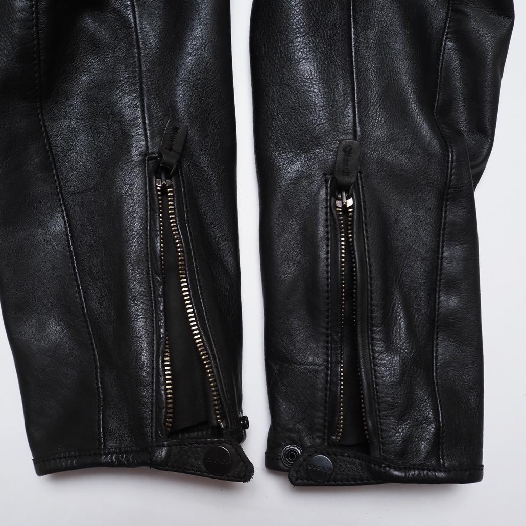 DUCATI DAINESE シングルライダースジャケット ブラック XL相当