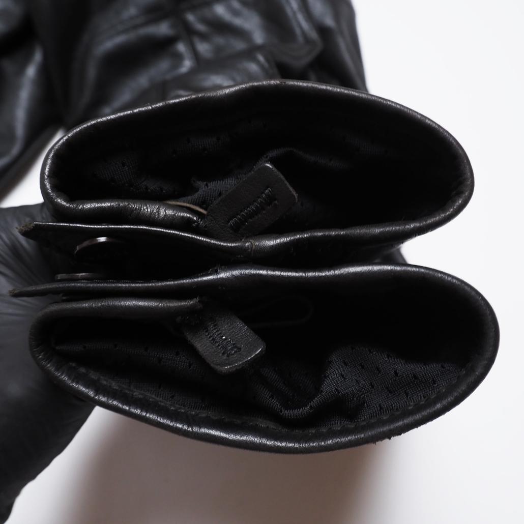 DUCATI DAINESE シングルライダースジャケット ブラック XL相当