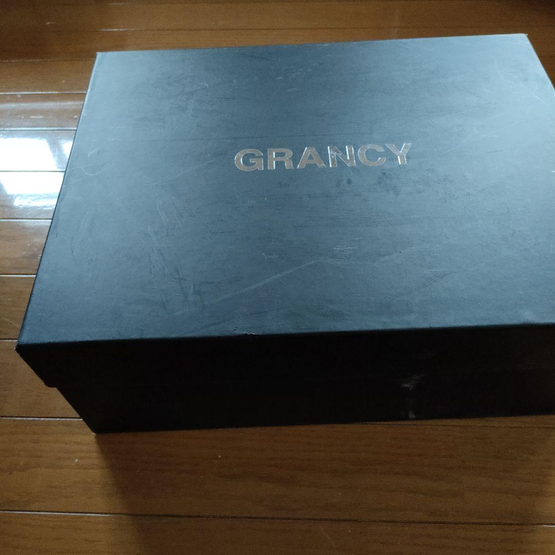 GRANCY ブラック プラットフォームシューズ グランシー 黒26.5