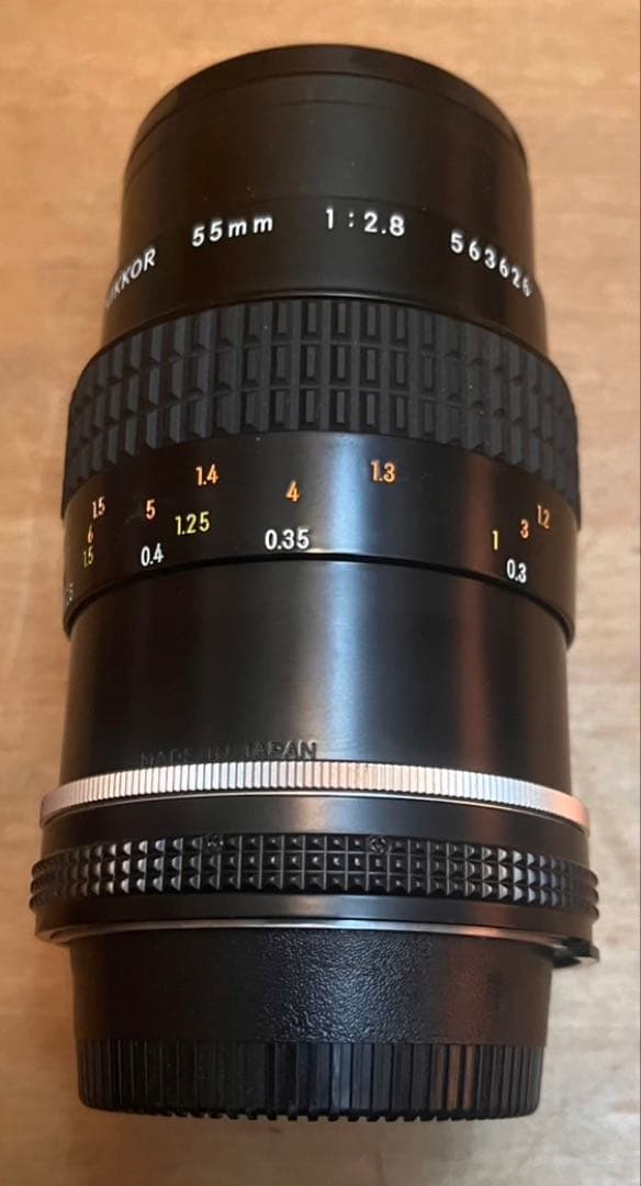 Nikon Micro-NIKKOR 55mm f/2.8 MFレンズ