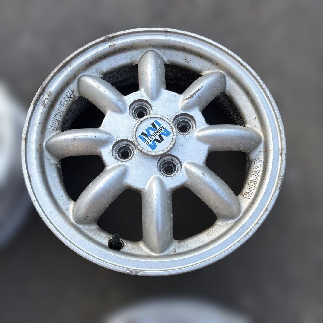 MINILITE 14インチ ホイール 中古品4本セット